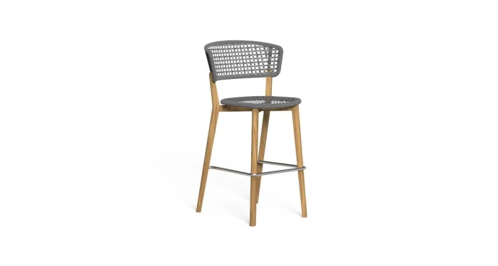 stołek barowy Moon Teak Talenti 40746