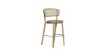 stołek barowy Moon Teak Talenti 40747