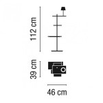 Suite lampa podłogowa 6012 Vibia   41129