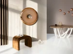 Zieta_RONDO_Mirror_rose_gold_Aurum_Collection_PIN_copper_Copper_Collection_G-SIDE_TABLE_oak_top_white-matt_RAL_9010_base_Zieta_Collection_photo_by_Weronika_Trojanowska.webp