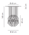 Aura SP 60 lampa Axolight 16014