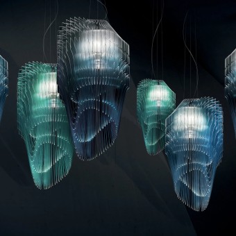 Slamp Avia w Limitowanej Edycji Zaha Hadid Lampa wisząca
