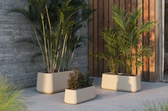  Vondom ULM Jardinera. - Elegancka i nowoczesna donica do ogrodu od