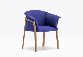 Pedrali Lamorisse  wood 3687 fotel 