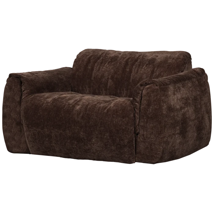 377525-DB-01_VS_WE_Baggy_loveseat_3D_chenille_donkerbruin_FA.webp