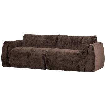 Woood Baggy sofa 2 osobowa brąz