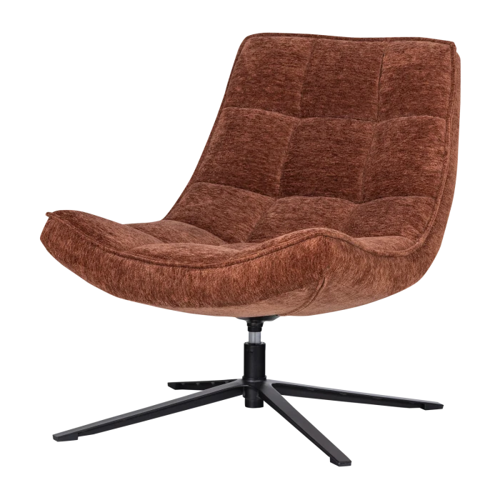 374074-R_01_Maudi_draaifauteuil_chenille_structuur_bruin_FA.webp