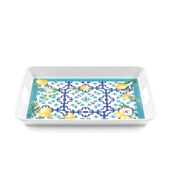 Guzzini Flower&Lemon taca prostokątna