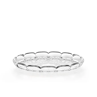 Guzzini Vanity taca okrągła 36cm transparentna