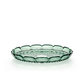 Guzzini Vanity taca okrągła 36cm zielona matcha