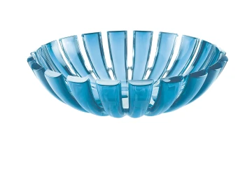 Guzzini Dolcevita  25cm kosz na owoce niebieski