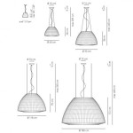 Bell 45 lampa wisząca Axolight 16509