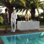Catering bar z wiaderkiem na lód Vondom 20795