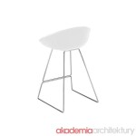 Gliss  916  hoker  tapicerowany Pedrali 1788