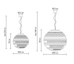 lampa sufitowa Braille Karman 22038