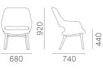 Fotel Babila Comfort  Wood 16833