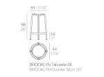 Brooklyn 66cm hoker Vondom 20515