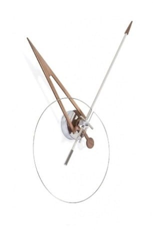Zegar Cris White  Nogal 10005